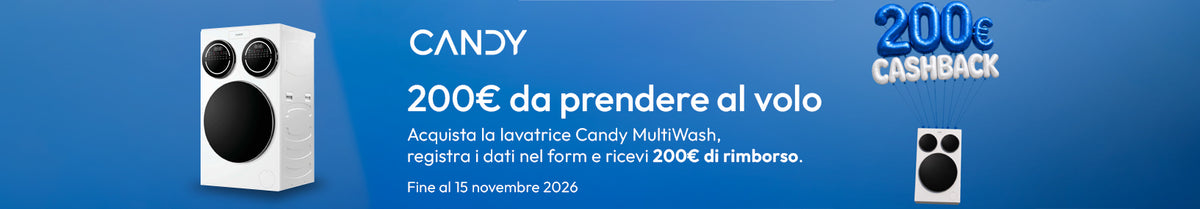 Candy multiwash cashback
