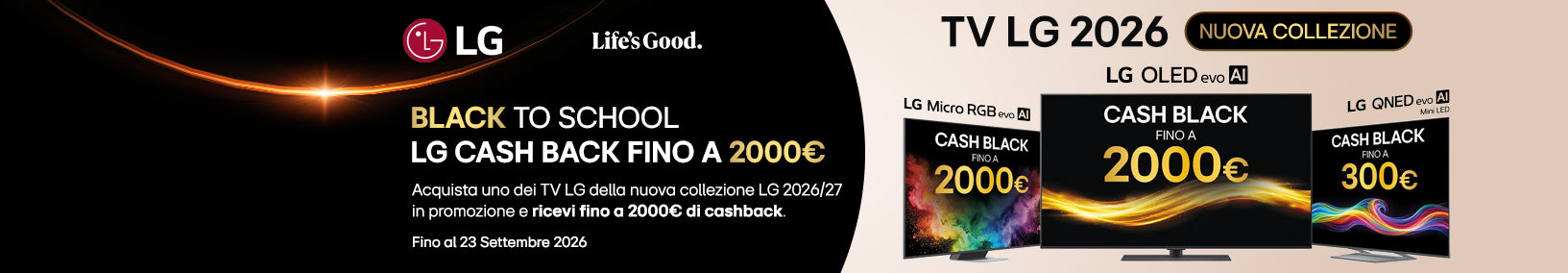 LG TV Cashback