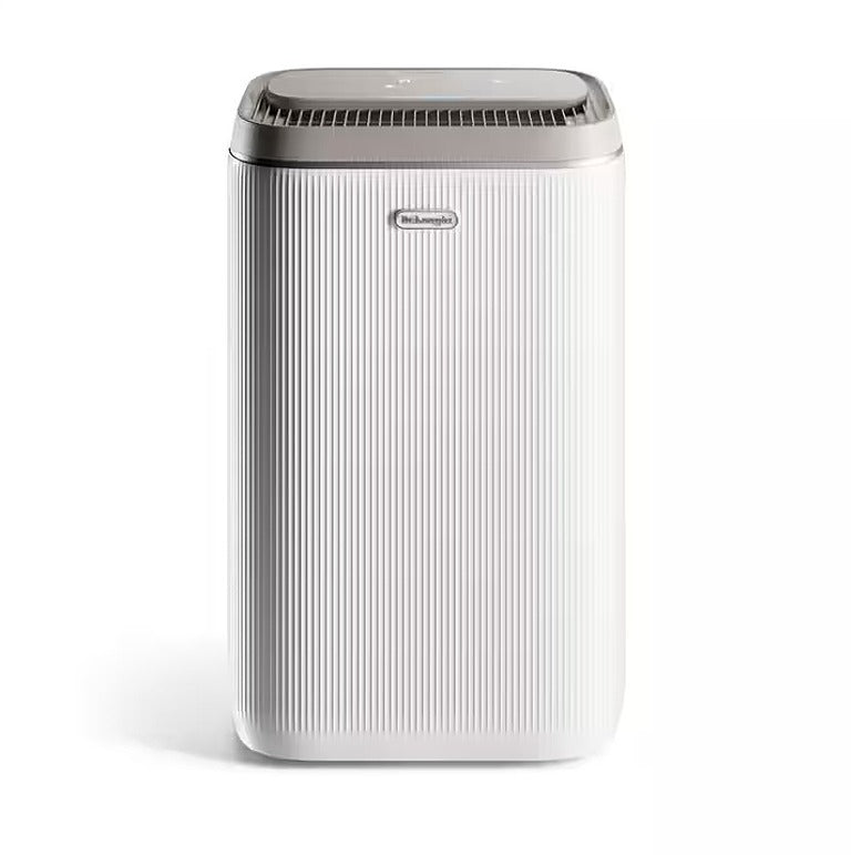De’Longhi Tasciugo AriaDry Plus DTI225 Deumidificatore 25 L/24 h, Serbatoio 5 L, Aria Smart, Funzione Bucato, Display Touch, Bianco