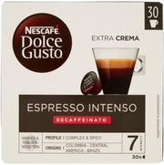 Nescafé Dolce Gusto Caffè Espresso Intenso Decaffeinato 30 Capsule