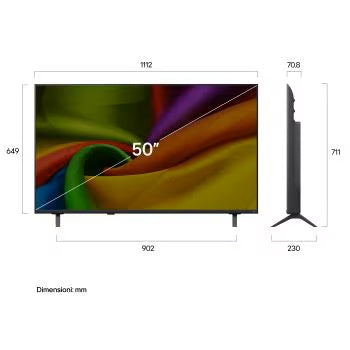 LG Smart TV NANO 4K UHD AI 50NU850B6LA 50" 4K webOS 26 HDR10 Pro