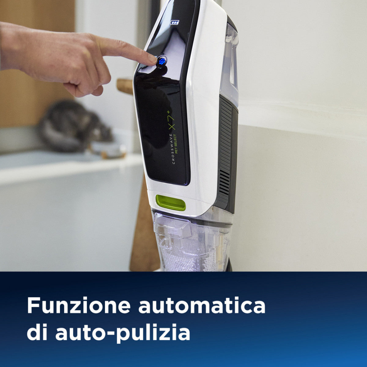 Bissell CrossWave X7 Plus Cordless Pet Select Aspirapolvere Multifunzione Senza Filo