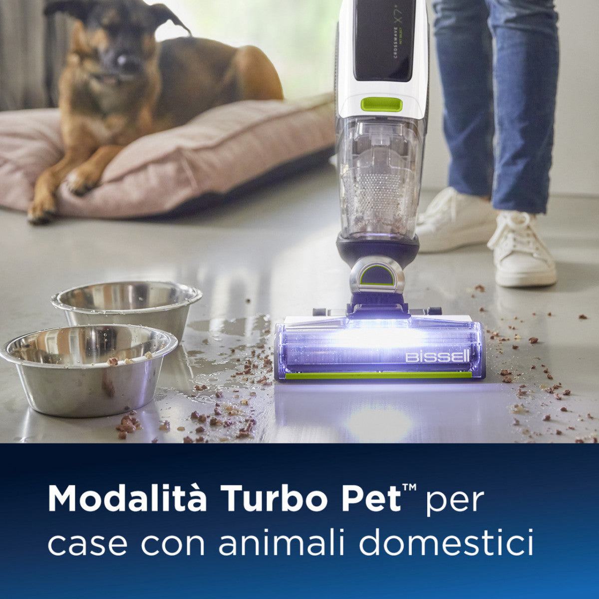 Bissell CrossWave X7 Plus Cordless Pet Select Aspirapolvere Multifunzione Senza Filo