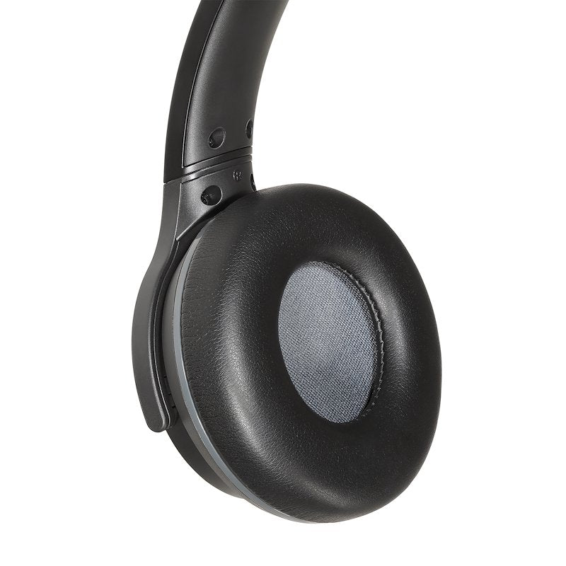 Audiotechnica ATH-S220BTK Cuffie Bluetooth fino a 60 ore Compatibili con Google Assistant e Siri