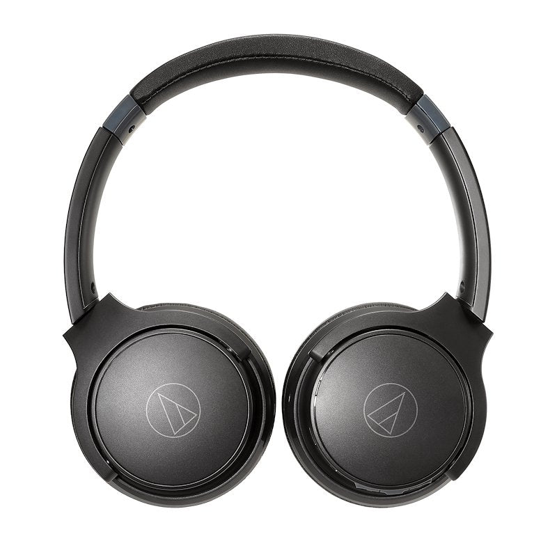 Audiotechnica ATH-S220BTK Cuffie Bluetooth fino a 60 ore Compatibili con Google Assistant e Siri