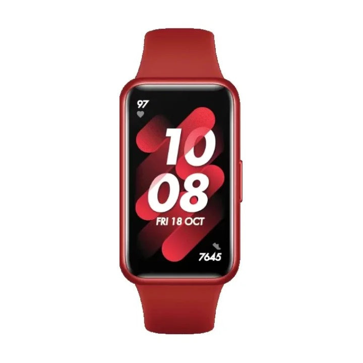 Huawei Band 55029076 rilevatore di attività AMOLED Braccialetto per rilevamento di attività 3,73 cm (1.47") Rosso