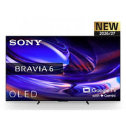 Sony TV OLED BRAVIA 6 K-55A65 55" 4K UHD 120Hz Google TV Dolby Vision Dolby Atmos Nero