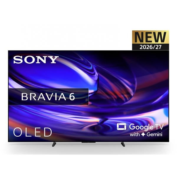Sony TV OLED BRAVIA 6 K-48A65 48" 4K UHD 120Hz Google TV Dolby Vision Dolby Atmos Nero