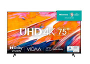 Hisense 75A69K Televisione Smart TV 75 Pollici Led 4K Ultra Hd Wi-fi Nero