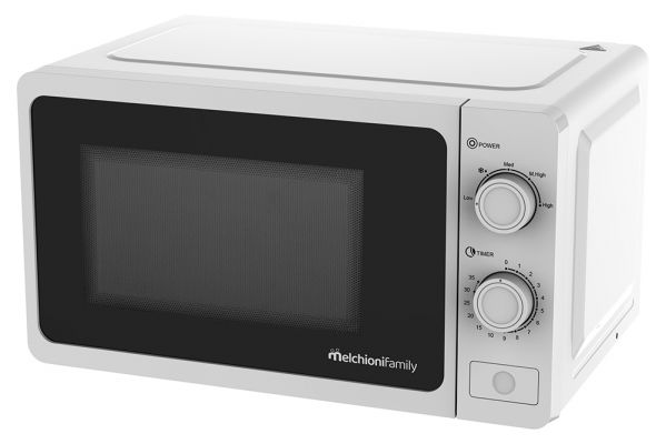 Melchioni ONDA Microonde Onda Grill 20Lt Timer Meccanico colore Bianco