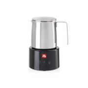 Illy Milk Frother 23760 Montalatte Scaldalatte Nero Acciaio inox