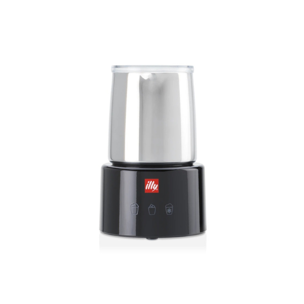 Illy Milk Frother 23760 Montalatte Scaldalatte Nero Acciaio inox