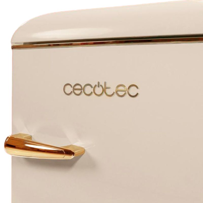 Cecotec Bolero Coolmarket 86 Frigorifero Beige Oro
