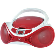 New Majestic AH-1262R Boombox CD Radio FM USB Portatile