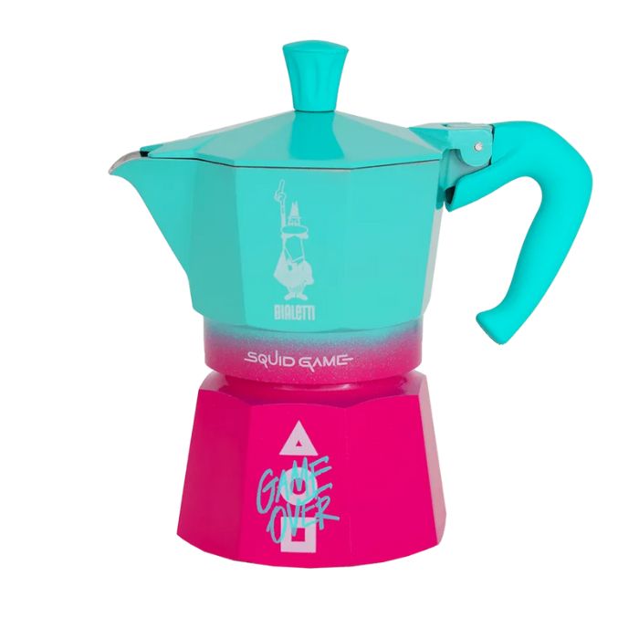 Bialetti Moka Express Squid Game 3 Tazzine