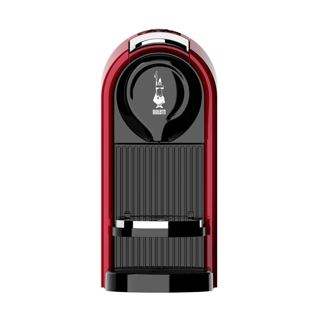 Bialetti Gioia Plus Macchina Caffè Capsule Serbatoio Estraibile Compatta Rossa