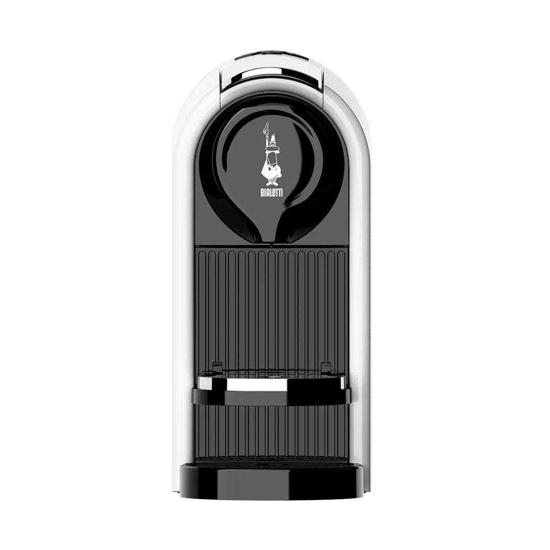 Bialetti Gioia Plus Macchina Caffè Capsule Serbatoio Estraibile Compatta Bianca
