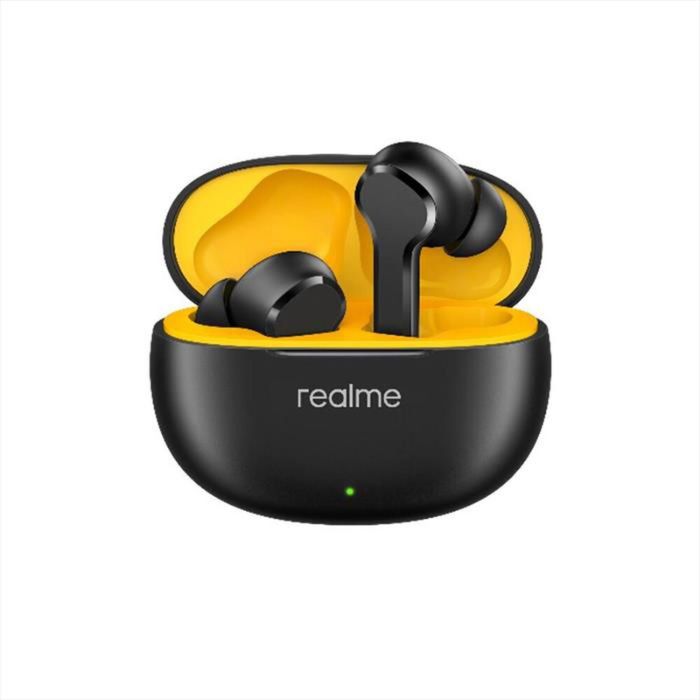 Realme Ear Buds T110 Auricolari Bluetooth Wireless Con Microfono TWS Punk Black
