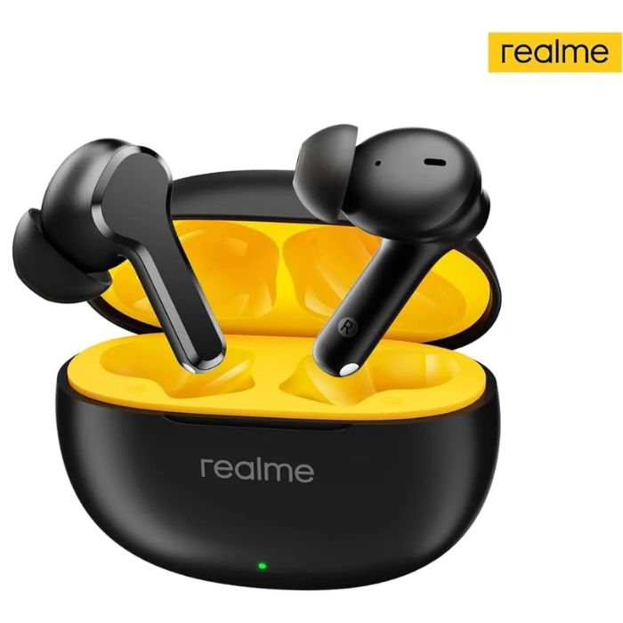 Realme Ear Buds T110 Auricolari Bluetooth Wireless Con Microfono TWS Punk Black