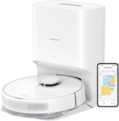Dreame D10PLUDVM Combo Aspirapolvere Robot 3-in-1 4.000 Pa Bianco