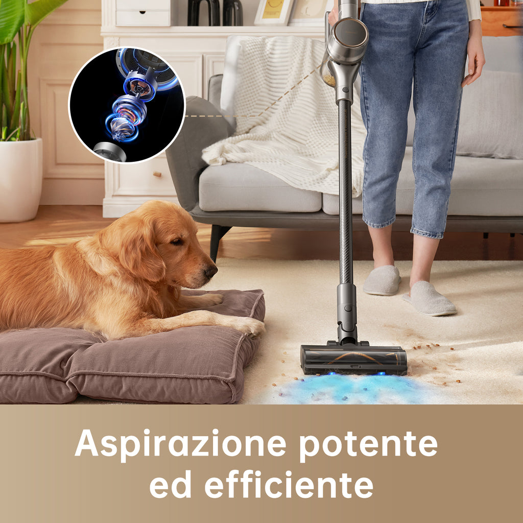 Dreame R20 aspirapolvere senza filo Bianco Senza sacchetto