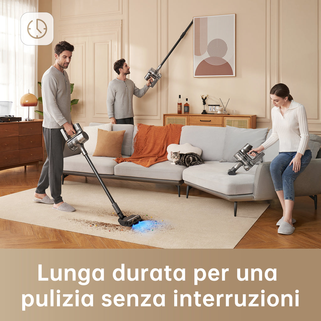 Dreame R20 aspirapolvere senza filo Bianco Senza sacchetto