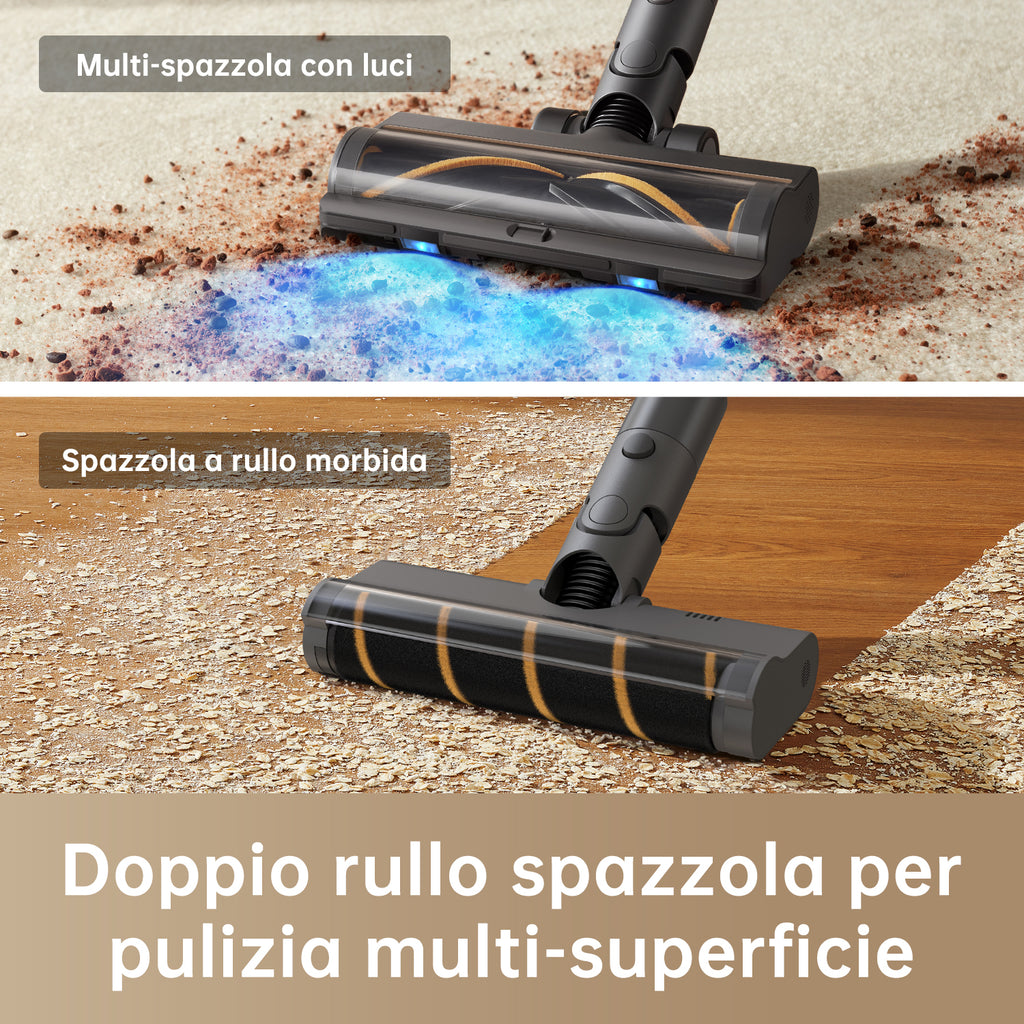 Dreame R20 aspirapolvere senza filo Bianco Senza sacchetto
