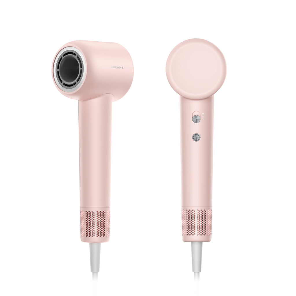 Dreame Hair Dryer Gleam Asciugacapelli ad alta velocità con motore brushless da 110.000 giri/min e 1.600 W, Rosa