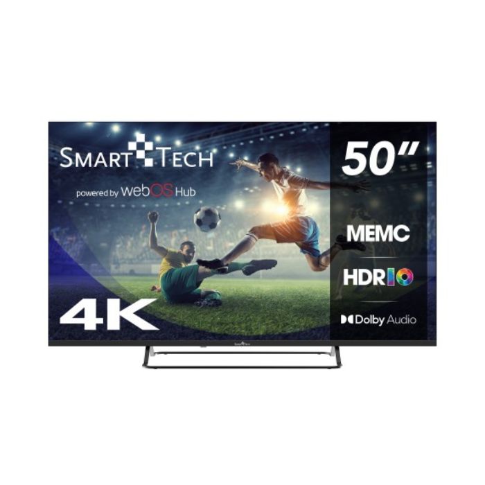 Smart-Tech 50UW02V Televisione Smart TV 50 Pollici Led Uhd WebOs