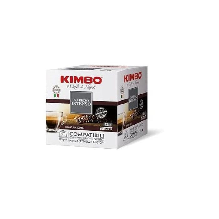 Kimbo Espresso Intenso Capsule Compatibili Nescafé® Dolce Gusto 30 Pz