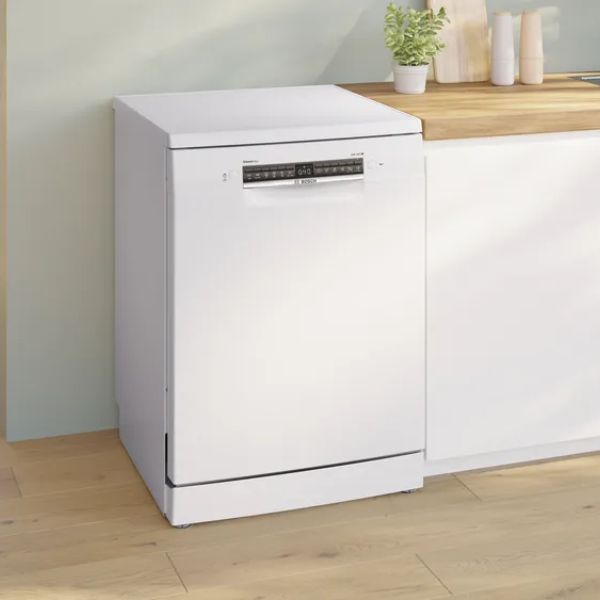 Bosch SMS4EVW08E Serie 4 Lavastoviglie a Libera Installazione 60 Cm Bianco