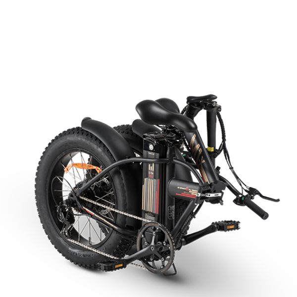 Smartway M1X Fat Bike Pieghevole Elettrica Matt Black