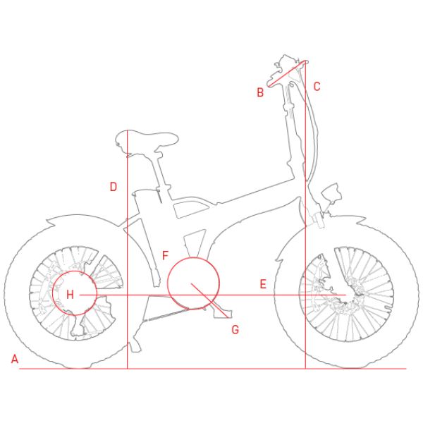 Smartway M1X Fat Bike Pieghevole Elettrica Matt Black