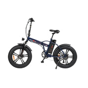 Smartway M1TR3SCB E-bike Fat Pieghevole con Telaio in Acciaio Shining Blue