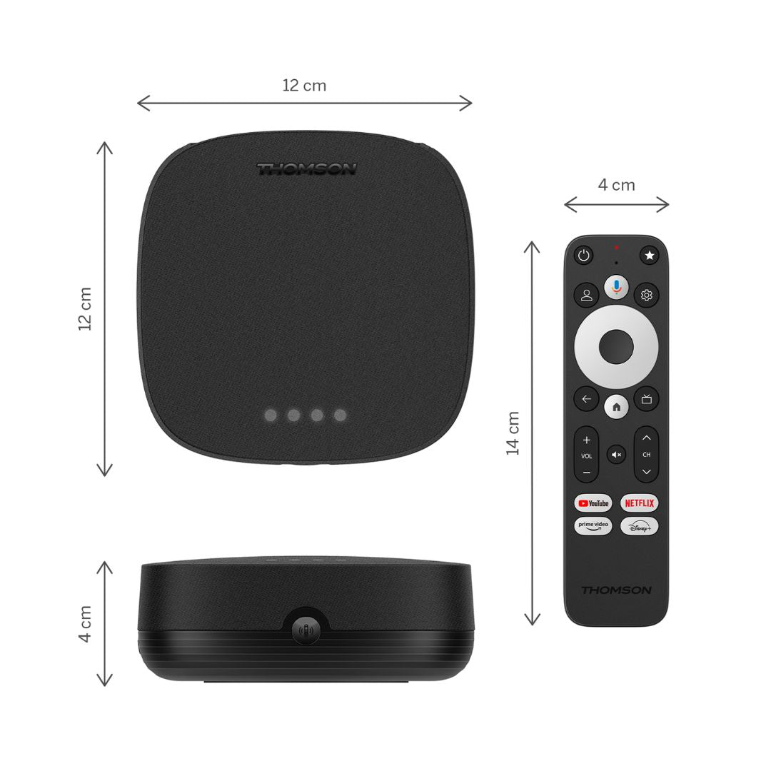 Thomson 270G Streaming Box Android WiFi LAN 4K