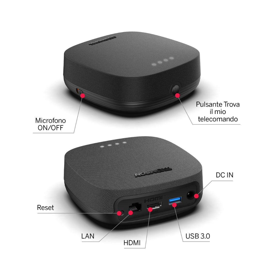 Thomson 270G Streaming Box Android WiFi LAN 4K