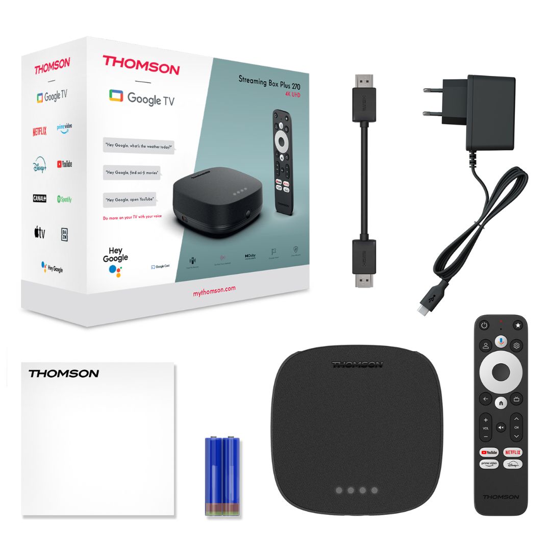 Thomson 270G Streaming Box Android WiFi LAN 4K