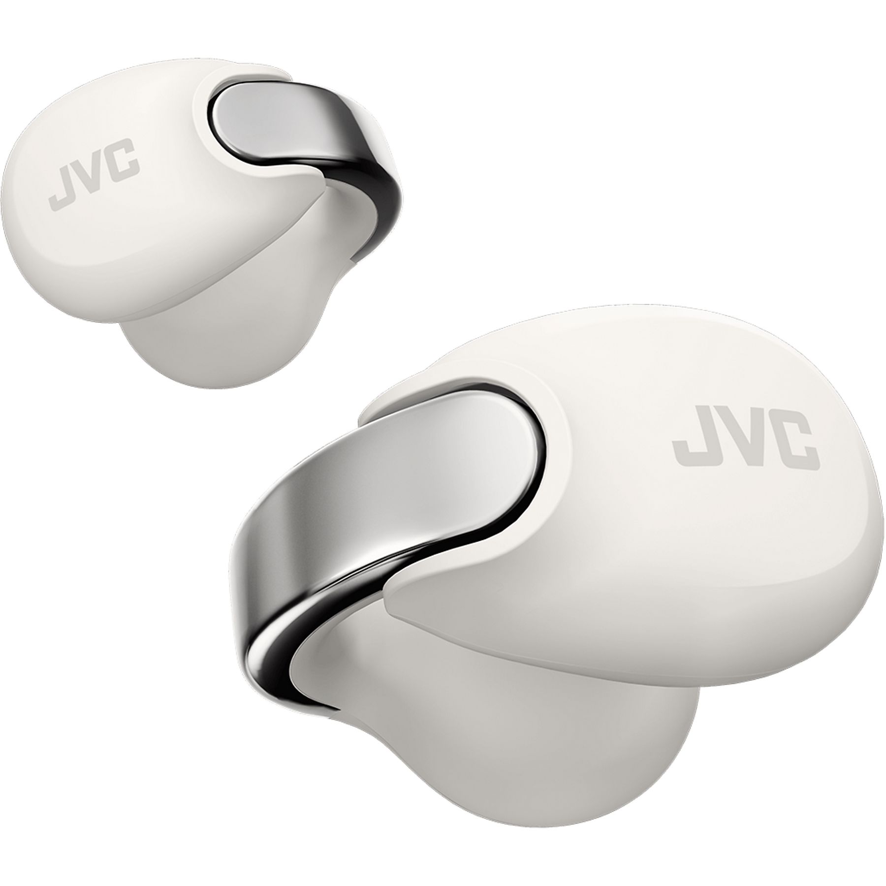 JVC HA-NP1T auricolari True Wireless a orecchino Bluetooth 5.3 Bianco