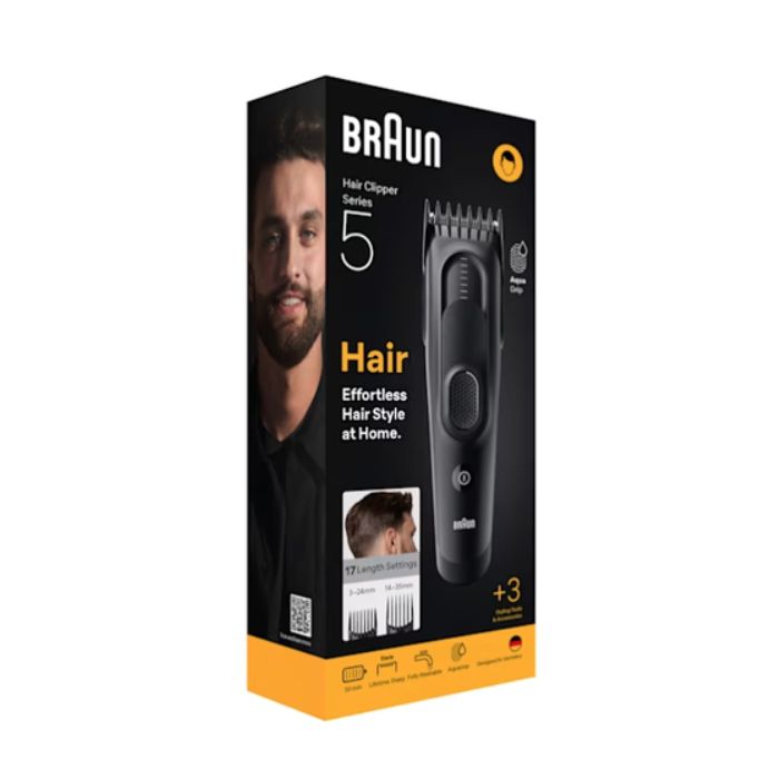 Braun HC5530 Tagliacapelli Nero 17 Nichel-Metallo Idruro (NiMH)