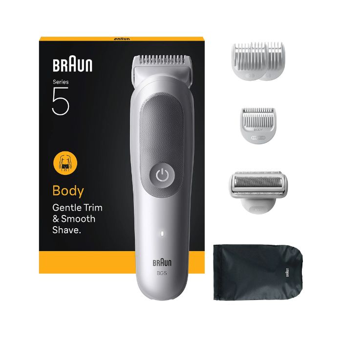 Braun Series 5 BG5550 Rasoio Elettrico, Regolabarba, Tagliabasette Grigio