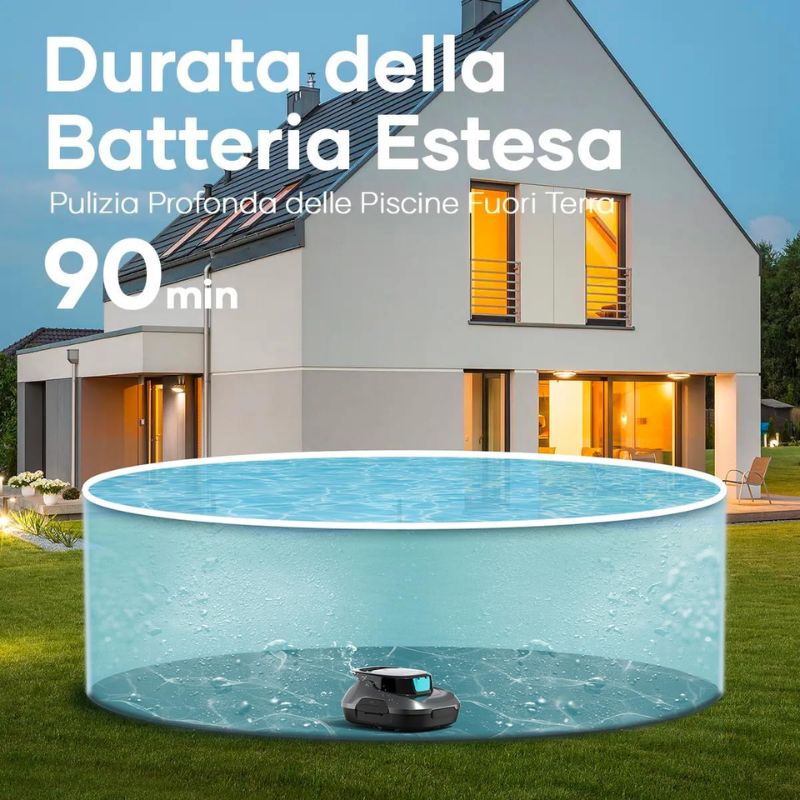 Aiper Scuba SE Robot Pulisci Piscina Senza Fili