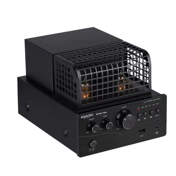 Irradio IR-DA3 Tube Amplificatore stereo HI-FI ibrido valvolare 4Ohm 50W RMS