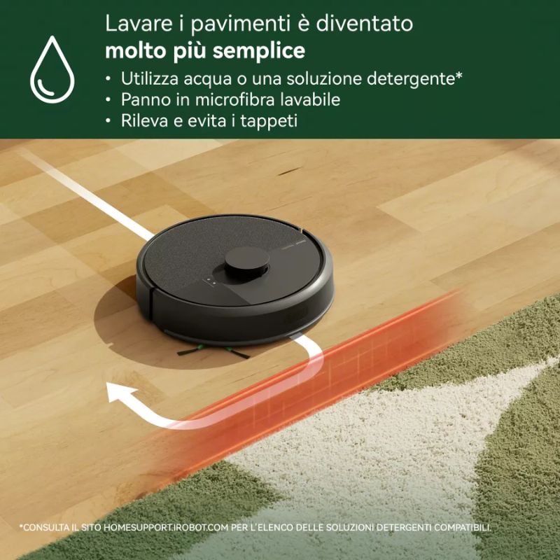 Roomba Irobot 105 Combo Aspirapolvere Robot 2-in-1