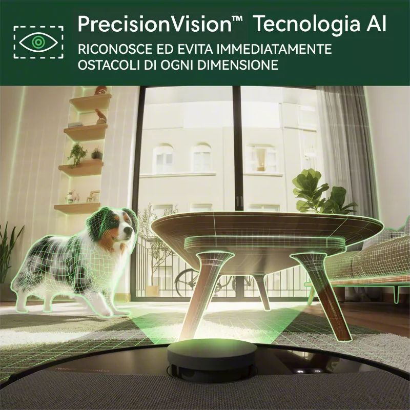 Roomba Irobot Plus 505 Combo con Stazione di Pulizia Lavaggio e Ricarica Robot Aspirapolvere 2-in-1 Lava e Aspira