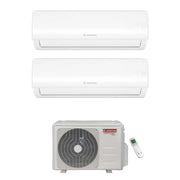 Ariston Climatizzatore Dual Split 12000+9000 BTU WiFi Inverter R32 Prios Net 35+25 DUALC40XA1-O