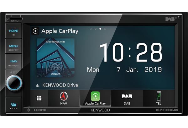 Kenwood Monitor DNR-4190DABS 6.2" Touch