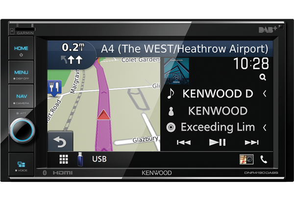Kenwood Monitor DNR-4190DABS 6.2" Touch