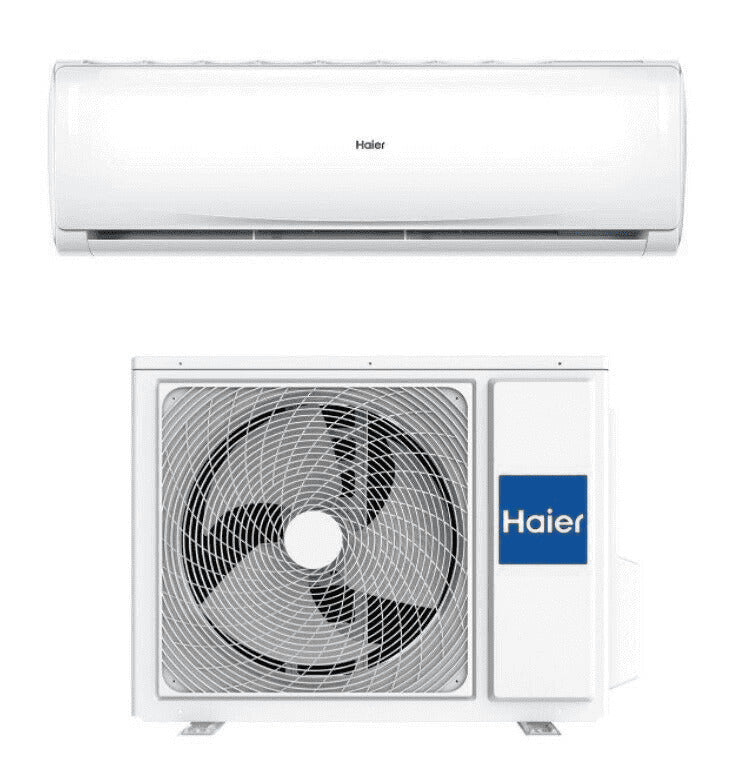 Haier H1U18TAA Condizionatore Fisso, Spit System, 18000 Btu, Unità Interna E Esterna, Inverter Plus, Wi-fi hOn, Bianco