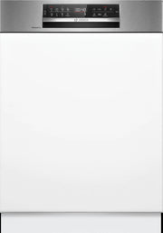 Bosch Serie 6 SMI6ECS12E Lavastoviglie da Incasso con Frontalino 60 cm 14 Coperti Classe A Acciaio Spazzolato