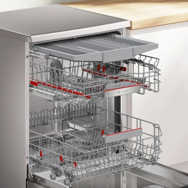 Bosch Serie 6 SMS6ECI13E Lavastoviglie 60 cm 14 Coperti Classe A Inox Home Connect